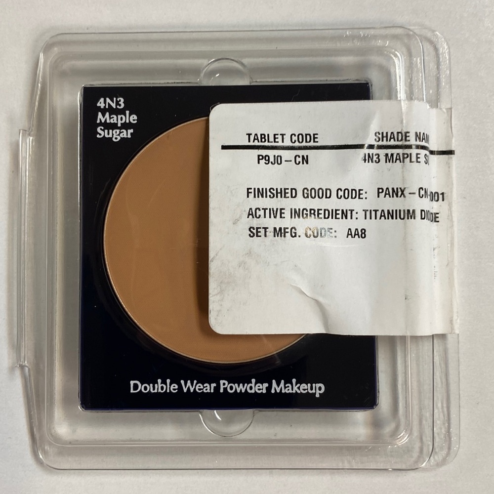 Estée Lauder Double Wear Powder Makeup in 4N3 MAPLE SUGAR New Sealed Tester